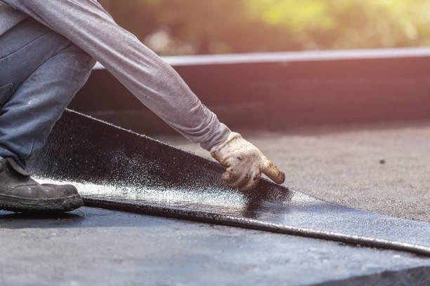 Professional Crawl Space Encapsulation technician working in Winneconne, WI